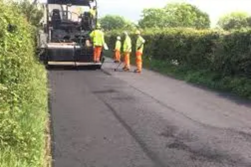 Laying Asphalt