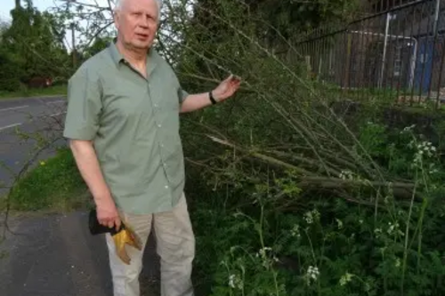 Hemp Lane Blocked