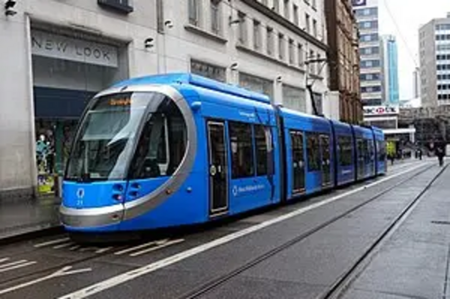 Urbos Tram in Birmingham