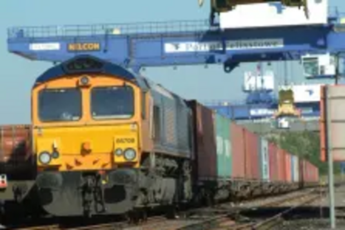 Felixstowe Freight Train