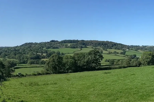 Blackdown Hills AONB near Upottery