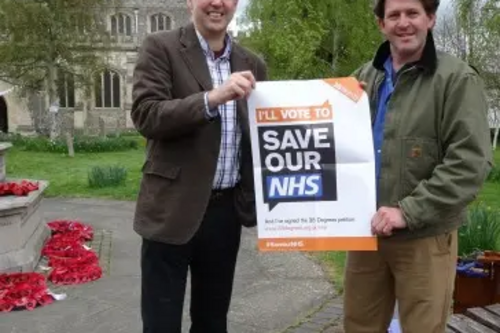 Nigel Quinton Signs NHS Petition