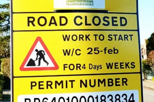 Grove Road Road Works