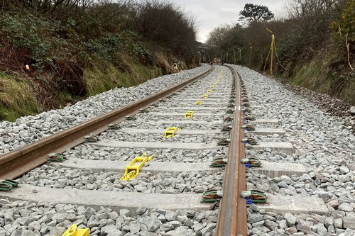 Track Replacement on Newquay Branch